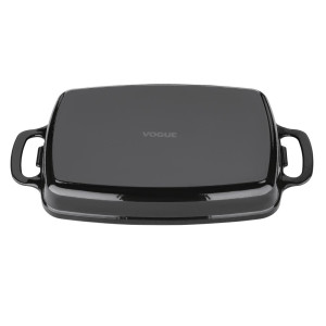 Plat en Fonte Rectangulaire Noir - 1,8 L - Vogue