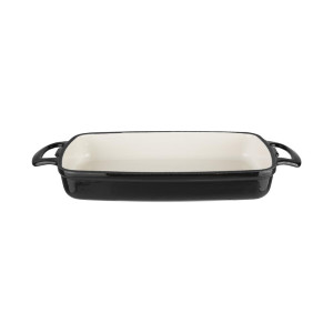 Tabuleiro de ferro fundido retangular preto - 2,8L - Vogue