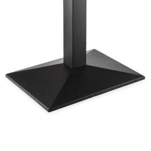 Rectangular Cast Iron Base - W 550 x D 400 mm - Bolero