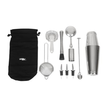 Kit de Coquetel 9 Utensílios - Bonzer - Fourniresto