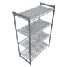 4 Open Grid Shelves Unit - W 1220 x D 460mm - Cambro