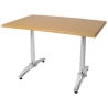 Pied de Table Double en Aluminium - Lot De 2 - Bolero