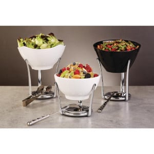 Taça de salada Balance preta - Ø245mm - APS - Fourniresto