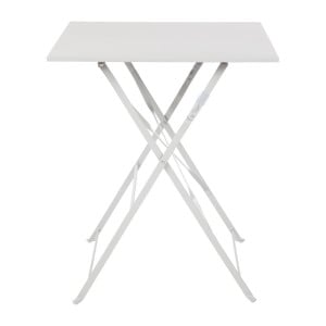 Square steel terrace table - grey - 600mm - Bolero - Fourniresto