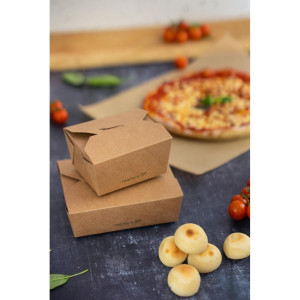 Food Cartons N°5 - 1.05L - Pack of 150 - Vegware