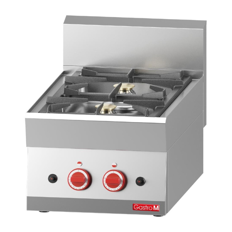 Fourneau 2 queimadores a gás para colocar 650 - Gastro M - Fourniresto Fourneau 2 queimadores a gás para colocar 650 - Gastro M - Fourniresto