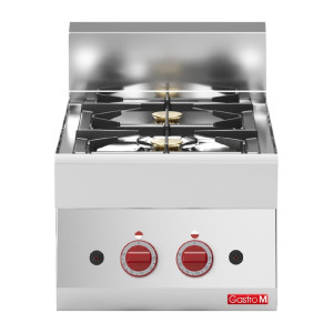 Fourneau 2 queimadores a gás para colocar 650 - Gastro M - Fourniresto