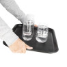 Bandeja retangular antiderrapante 458x356mm - Olympia KRISTALLON - Fourniresto