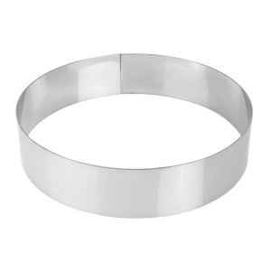 Cercle à mousse inox 200 x 45mm - De Buyer - Fourniresto