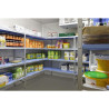 Modular Shelving 4 Levels - W 1492 x D 400mm - Tournus