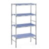 Modular Shelving 4 Levels - W 1492 x D 500mm - Tournus