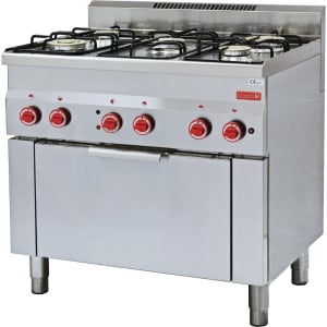 Forno a gás sobre forno de convecção GN 1/1 600 - Gastro M