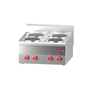 Fourneau 4 Placas Elétricas Para Colocar 600 - Gastro M