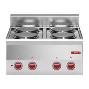 Fourneau 4 Placas Elétricas Para Colocar 600 - Gastro M