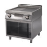 Grelhador elétrico 700 com placa meia lisa meia estriada - Gastro M - Fourniresto