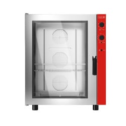 Forno elétrico de convecção de quatro níveis com humidificador 400V - Gastro M