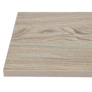 Plateau De Table Carré Effet Bois Clair - L 600mm - Bolero