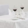 Luxor white tablecloth 2300 x 2300mm - Mitre Luxury - Fourniresto