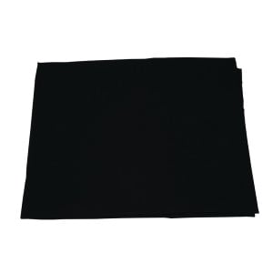 Toalha preta 1350 x 1350mm - Mitre Essentials - Fourniresto