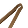 405mm brown serving tongs - Vogue - Fourniresto