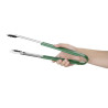 405mm green serving tongs - Vogue - Fourniresto