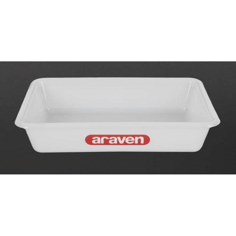 Bandeja de Alimentos Rasa Transparente 300mm - Araven - Fourniresto