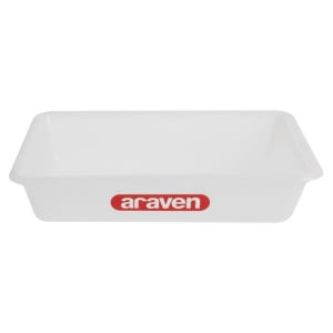 Bandeja de Alimentos Rasa Transparente 300mm - Araven - Fourniresto