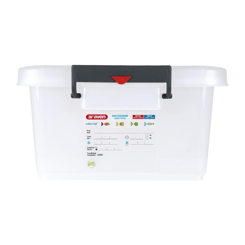 Contentor Alimentar de Polipropileno 40L - Araven - Fourniresto