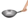 Wok em Aço Carbono - 33 cm - Vogue - Fourniresto