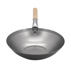 Wok em Aço Carbono - 33 cm - Vogue - Fourniresto