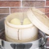 Bamboo steamer basket 15.2 cm - Vogue - Fourniresto