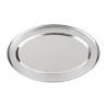 Plat de service ovale inox - 250mm - Olympia - Fourniresto