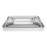 Roasting dish in aluminum 370mm - Vogue - Fourniresto