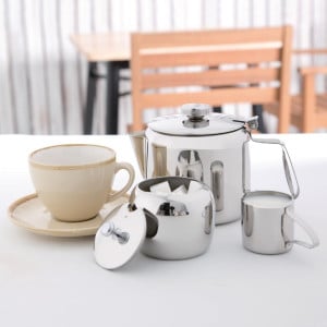 Concorde 850ml stainless steel teapot - Olympia - Fourniresto