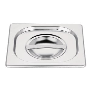 Stainless Steel Lid - GN 1/6 - Vogue - Fourniresto