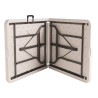 Folding Table with White Center 1.8 m - Bolero