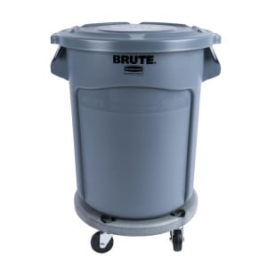 Coletor Bruto Cinza - 75,7L - Rubbermaid