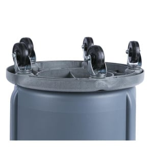 Coletor Bruto Cinza - 75,7L - Rubbermaid