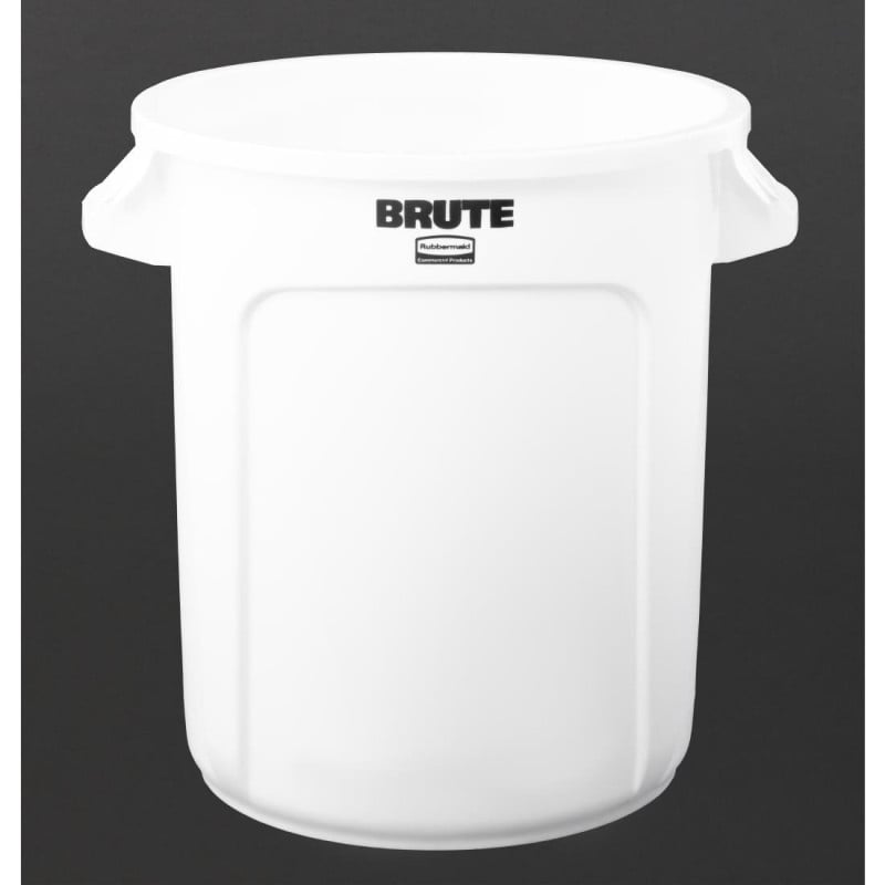 Coletor Bruto Branco - 37,9L - Rubbermaid