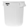 Coletor Bruto Branco - 37,9L - Rubbermaid