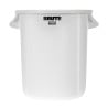 Coletor Bruto Branco - 37,9L - Rubbermaid