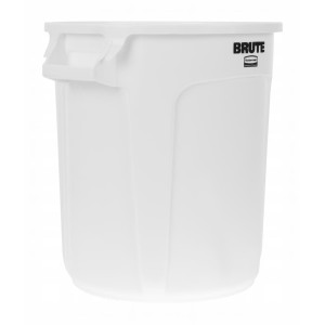 Coletor Bruto Branco - 37,9L - Rubbermaid