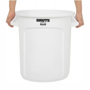 Coletor Bruto Branco - 37,9L - Rubbermaid