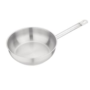 Stainless Steel Saute Pan - Ø 240 mm - Vogue