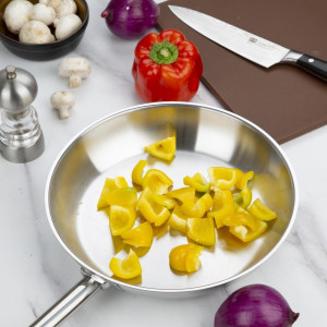 Frigideira de Indução em Inox - Ø 280 mm - Vogue