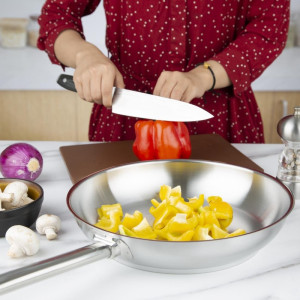 Frigideira de Indução em Inox - Ø 280 mm - Vogue