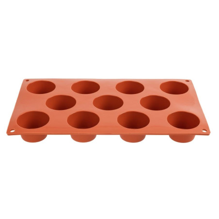 Forma de 11 mini muffins de silicone Formaflex - Pavoni - Fourniresto