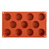Moule 11 mini-muffins em silicone Formaflex - Pavoni - Fourniresto