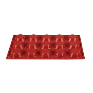 Moule 15 Tartelettes em Silicone Formaflex- Pavoni