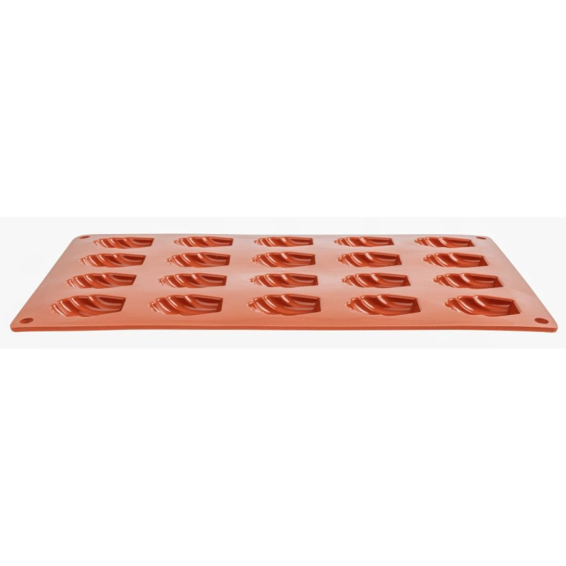Moule 20 Mini-Madeleines em Silicone Formaflex - GN 1/3 - Pavoni
